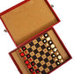 Vintage Early 20th Century Travel Chess Board Game In Clasp Closing Box …