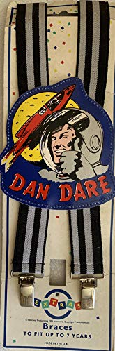 Vintage 1991 The Eagle Comics Dan Dare Pilot Of The Future Set Of Braces Factory Sealed Shop Stock Room Find …