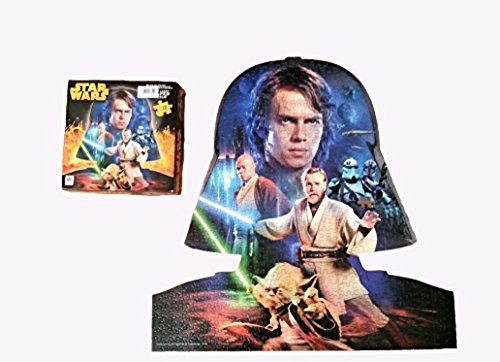 Vintage 2005 Star Wars Revenge Of The Sith Darth Vader Shaped 500 Piece Jigsaw Puzzle