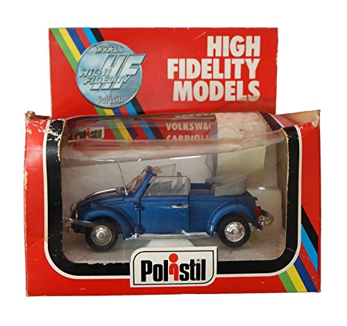 High Fidelity Models Vintage 1978 Polistil 1:25 Scale Die Cast Volkswagen Cabriolet 1303 Beetle Motor Car Replica Vehicle Mint In Original Box - Shop Stock Room Find …