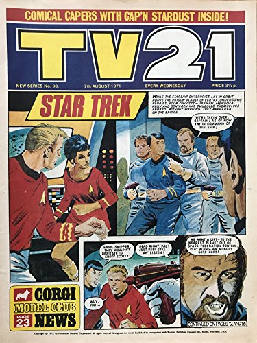Vintage Ultra Rare TV21 Comic Magazine Issue No. 98 7th August 1971 …