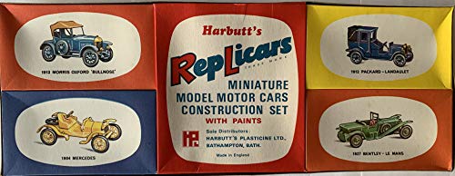 Replicars Vintage 1960's Harbutts Miniature Model Motor Cars Construction Set Box Set - Shop Stock Room Find …