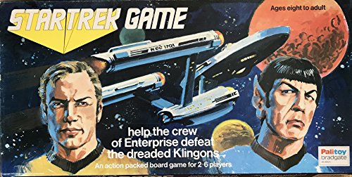 Star Trek Vintage 1975 The Original Series Game - An Action Packed Board Game Foe 2 - 6 Players By Palitoy Broadgate - 100% Complete In The Original Box …