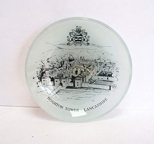 Novelty Houghton Tower Lancashire Glass Dish Bowl …