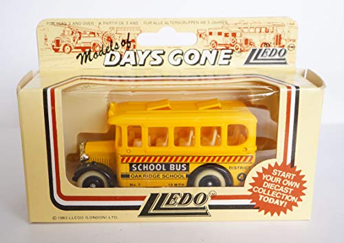 Vintage Lledo 1989 Promotional Models Of Days Gone Oakridge School 1935 Dennis Single Deck Coach Bus Die-cast Replica Model Vehicle In Box …