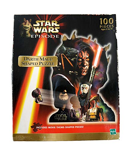 Star Wars Episode I Darth Maul Shaped Puzzle 100 Pieces by HASBO …