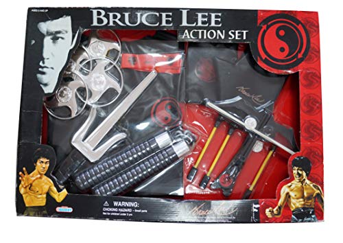 Ultra Rare Vintage 1990's Bruce Lee Action Play Set By Manley Toy Quest Factory Sealed Unsold Shop Stock Room Find …