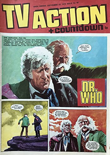Vintage Ultra Rare TV Action + Countdown Comic Magazine Issue No. 84 September 23rd 1972 …