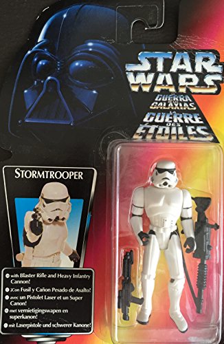 Vintage 1995 Star Wars The The Power Of The Force Red Card Stormtrooper Action Figure - Brand New Factory Sealed Shop Stock Room Find