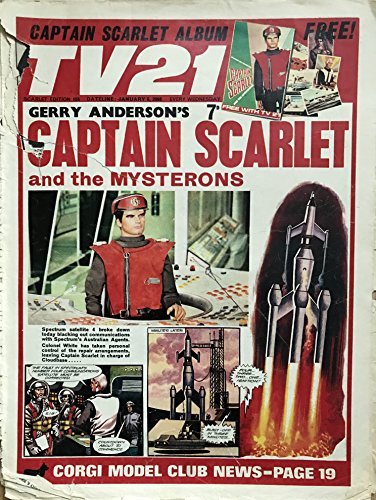 Vintage Ultra Rare Series 1 TV21 Comic Magazine Scarlet Edition Issue No. 155 6th January 2068 ( 1968 ) …
