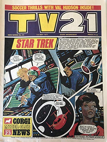 Vintage Ultra Rare TV21 Comic Magazine Issue No.84 1st May 1971 …
