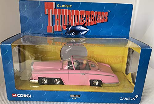 Vintage Corgis 2004 Gerry Andersons Classic Thunderbirds No. CC00601 Lady Penelopes Fab 1 Pink Rolls Diecast Model Car - Brand New Factory Sealed Shop Stock Room Find