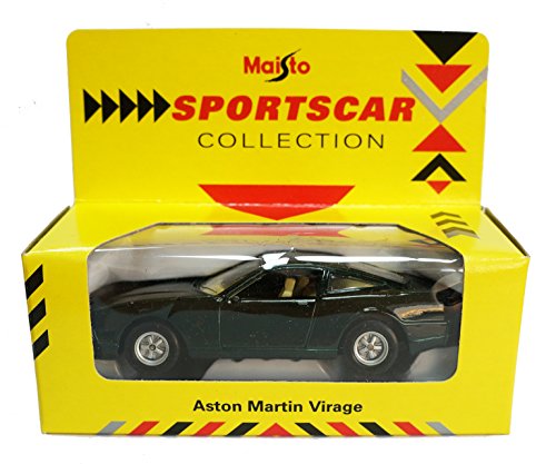 Vintage 1991 Shell Sportscar Collection 1:43 Scale Die-Cast Aston Martin Virage Replica Mint Condition In Original Box