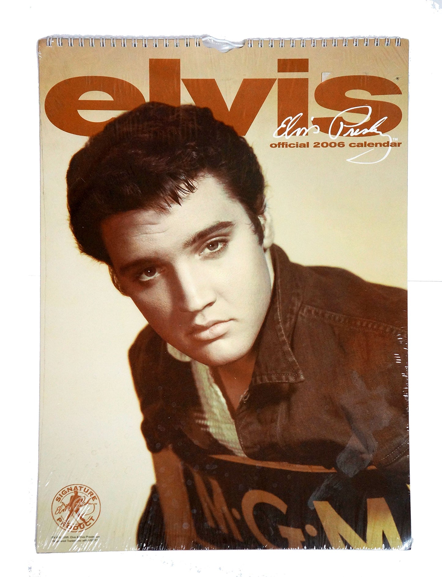 Elvis Official Calendar 2006 - Brand New Shop Stock Room Find
