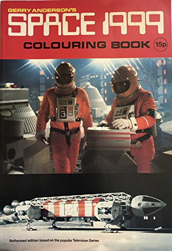 Vintage 1975 Gerry Andersons Space 1999 Colouring Book - Unused Shop Stock Room Find