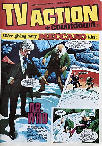 Vintage Ultra Rare TV Action + Countdown Comic Magazine Issue No. 85 September 30th 1972 …