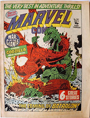 Marvel Comic - War of the Giants - No. 341 - 9th May 1979 [paperback] Various,Neil Tennant [Jan 01, 1979] …