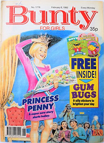 Vintage Bunty For Girls Weekly Comic Every Monday Issue No. 1778 8th February 1992 - DC Thompson …