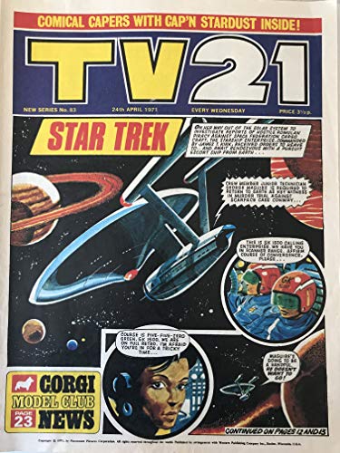 Vintage Ultra Rare TV21 Comic Magazine Issue No.83 24th April 1971 …