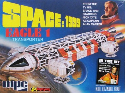 Gerry Anderson Space 1999 Eagle 1 Transporter 1:72 Scale Model Kit - Brand New Factory Sealed.