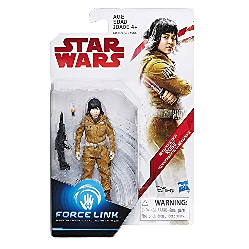 Star Wars Resistance Tech Rose Force Link Figure …(Star Wars C1534 Sw E8 Swu Foxtrot 2 Orange, 3.75 Inches … )
