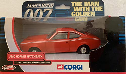 Vintage Corgi 2002 James Bond The Ultimate Collection - AMC Hornet Hatchback DieCast No. TY07101 as seen in the movie The Man With The Golden Gun - Brand New Shop Stock Room Find