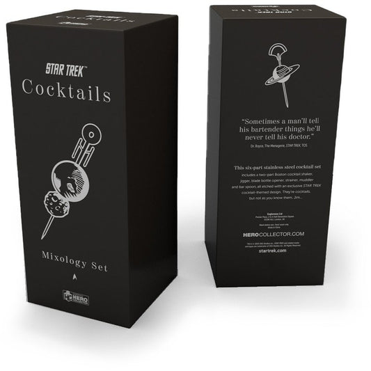 Star Trek The Original Series Cocktails Mixology Set - Brand New Factory Sealed