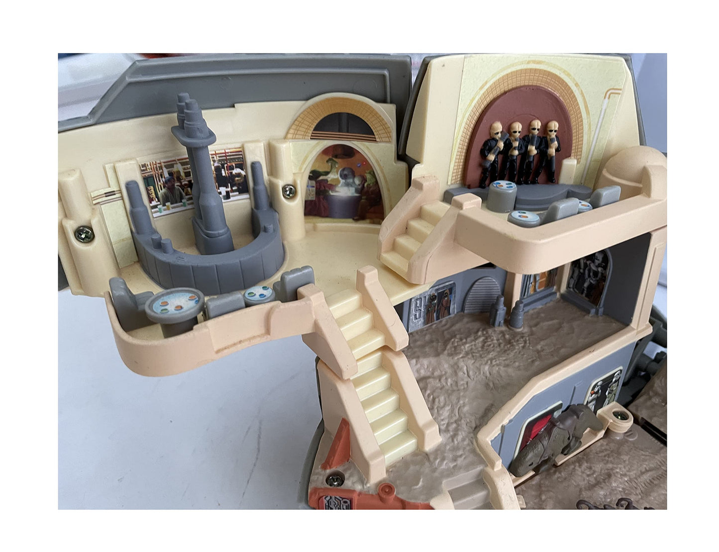 Vintage 1993 Star Wars A New Hope Micro Machines Double Takes Death Star Action Play Set Double Action Transforming Into Tatooine - In The Original Box