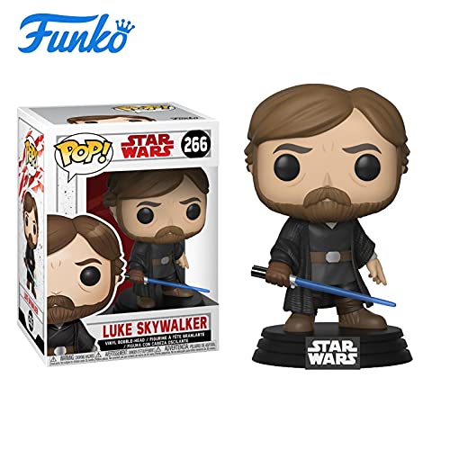 Funko 2018 - Star Wars - Luke Skywalker Jedi Master Pop Vinyl Bobble Head Figure No. 266 - Brand New Shop Stock Room Find