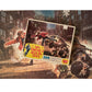 The Six Million Dollar Man Vintage 1976 Whitman 224 Large Piece Jigsaw Puzzle Number 7757 Animated Steve Austin Destroys Car - In The Original Box