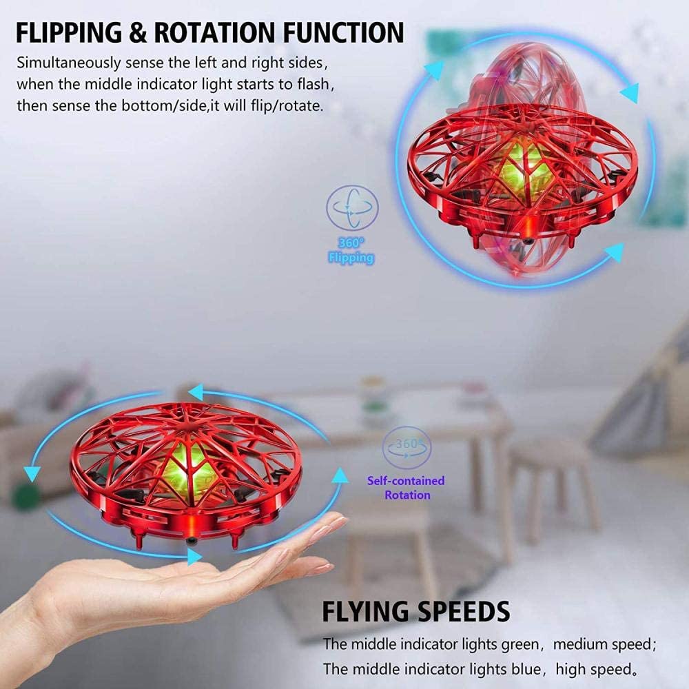Interactive Air Craft Flying UFO Toy - Remote Controlled With Infrared Motion Sensors - New In Box
