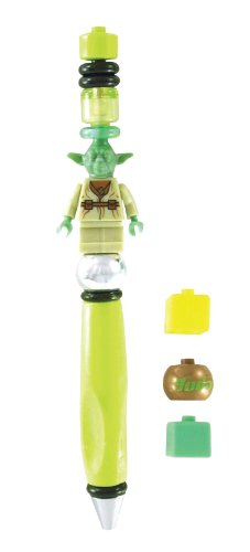 Vintage Lego 2005 Star Wars Jedi Master Yoda Buildable, Changable Pen - Factory Sealed Shop Stock Room Find.