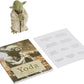Vintage 2010 Star Wars Yoda Figurine And Display Stand With |Stickers And 48 Page Illustrated Book Of Yoda's Wisdom - Shop Stock Room Find