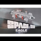 Space 1999 Eagle Transporter With Side Boosters 10 Inch Die-cast Model With Magazine By Eaglemoss