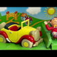 Vintage 2001 Corgi Noddy In Toyland Noddys Car Die-Cast Model With Noddy Figure