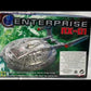 Vintage Polor Lights 2006 Star Trek Enterprise NX-01 1/1000 Scale 2 In 1 Snap Together Model Kit