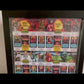 Vintage Doctor Dr Who Framed Display 1977 Weetabix Series II Full Set Of 24 Cards On Uncut Sheet - Signed by Gordan Archer The Artist