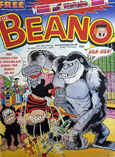 Beano Comic Issues 2962 April 24th 1999 (Beano) [Comic] [Jan 01, 1999] DC Comics …