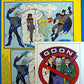 Vintage 1996 Issue Number 15 - Redan I Love To Read Batman Comic With Pull Out WorkBook Featuring Batman, Robin, Catwomen, Mr Freeze & The Green Lantern - Includes the Free Batman & Robin Postcards