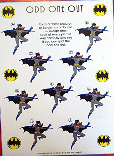 Vintage 1996 Issue Number 10 Redan I Love To Read Batman Comic With Pull Out WorkBook Featuring Batman & Robin, Batgirl And Superman - Brand New Shop Stock Room Find [Paperback] [Jan 01, 1996] DC Comics …