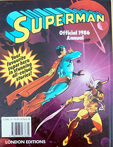 Superman - Official 1986 Annual, London Edition [Hardcover] …