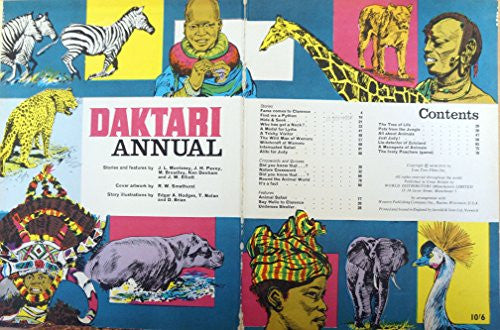 Ivan Tors' Daktari Annual [Hardcover] [Jan 01, 1968] No Stated Author …