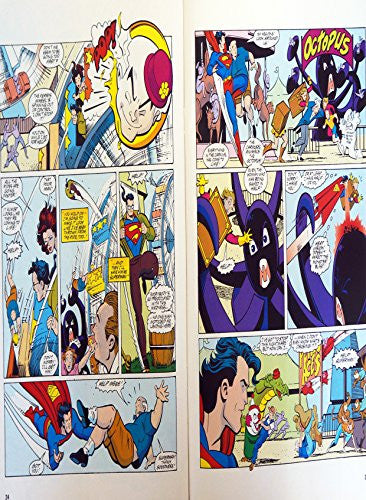 Vintage 1996 Issue Number 12 - Redan I Love To Read Batman Comic With Pull Out WorkBook Featuring Batman, Robin, The Penguin, Scarecrow & Superman - Includes the Free Batman & Robin Stickers