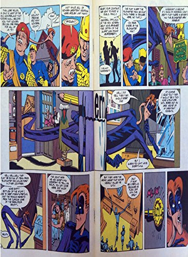 Vintage Very Rare DC Comics Justice League Europe - Red Winter Part 2 Of 6 - Issue Number No. 46 - January 1993 Ex Shop Stock [Comic] [Jan 01, 1993] Gerard Jones; Brian Augustyn and Ron Randall …