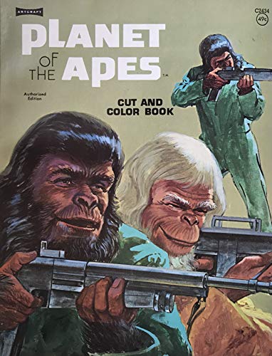 Vintage 1974 Planet Of The Apes Cut And Color Activity Book Authorized Edition Mint Condition Shop Stock Room Find …