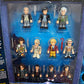 Vintage 2009 Character Building Doctor Dr Who The Eleven Doctors Micro-Figure Gift Set Complete With Display Bases- Brand New Shop Stock Room Find