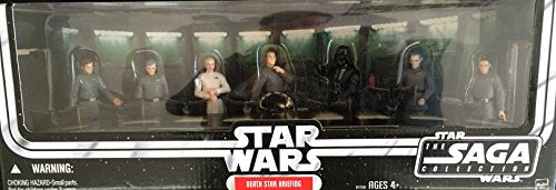 Star Wars The Saga Collection Death Star Briefing Action Figure Set - Brand New And Factory Sealed Shop Stock Room Find