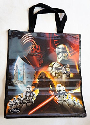 Star Wars The Force Awakens Large Lenticuler Reuseable Tote Carry Bag Featuring Kylo Ren And His Stormtroopers & Rey & Finn Brand New Disney Store …