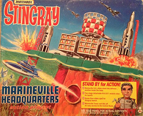 Gerry Andersons Stingray Marineville Headquarters Action Playset - Shop Stock Room Find