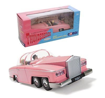 Corgi Classic Thunderbirds Lady Penelope's FAB 1 car with figures and full working features diecast model …